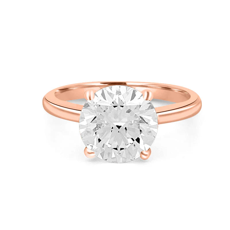 Klassieke Ronde Solitaire Ring 3,25 ct
