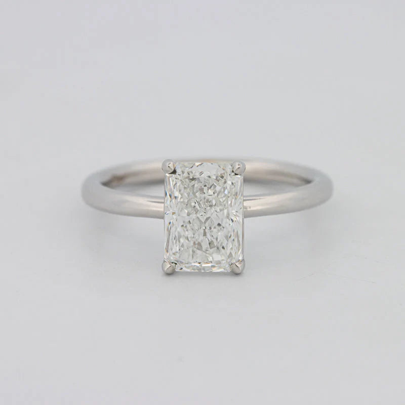 Klassieke Radiant Cut Solitaire Ring 1,30 ct