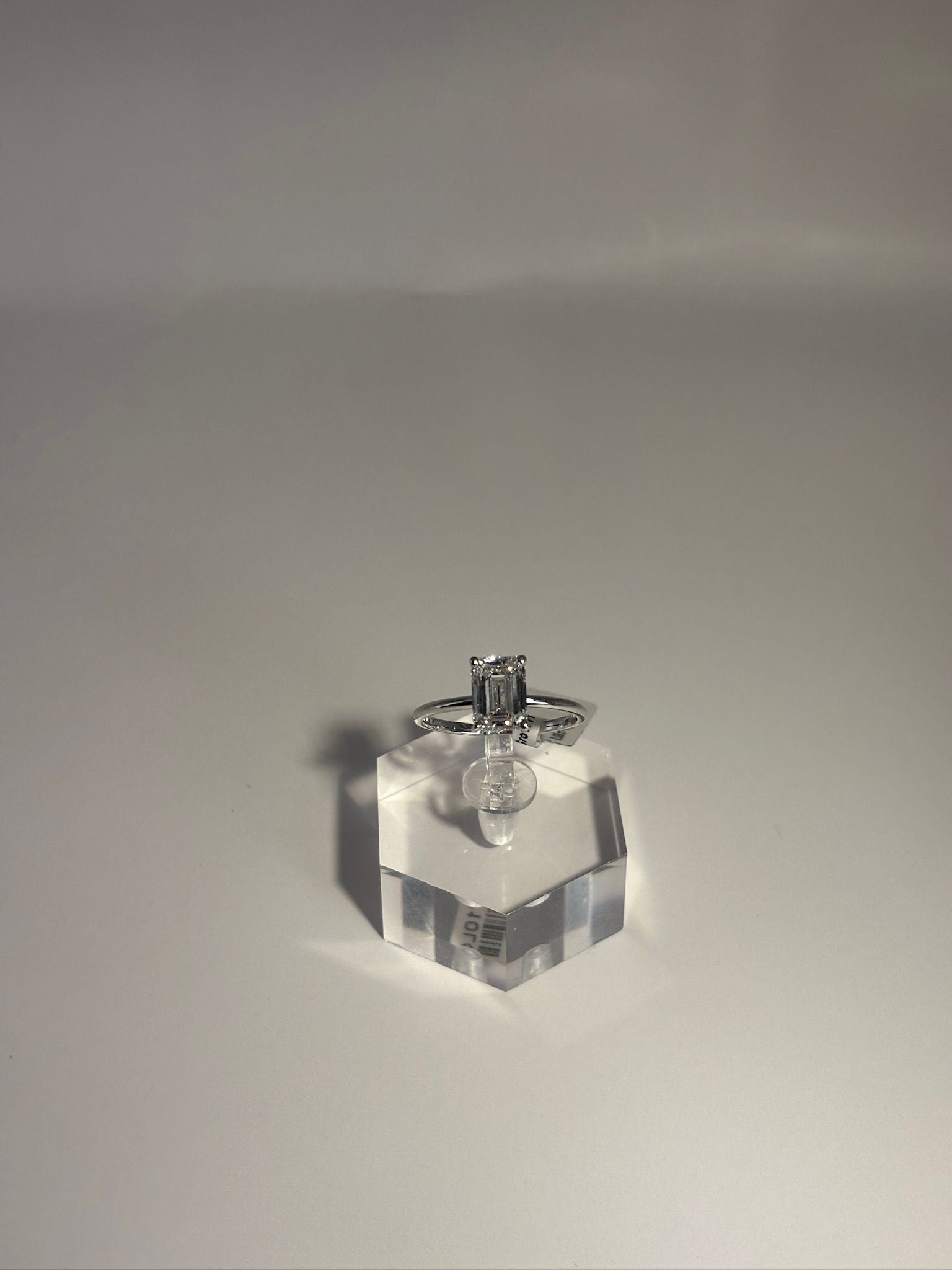 Klassieke Radiant Cut Solitaire Ring 1,30 ct