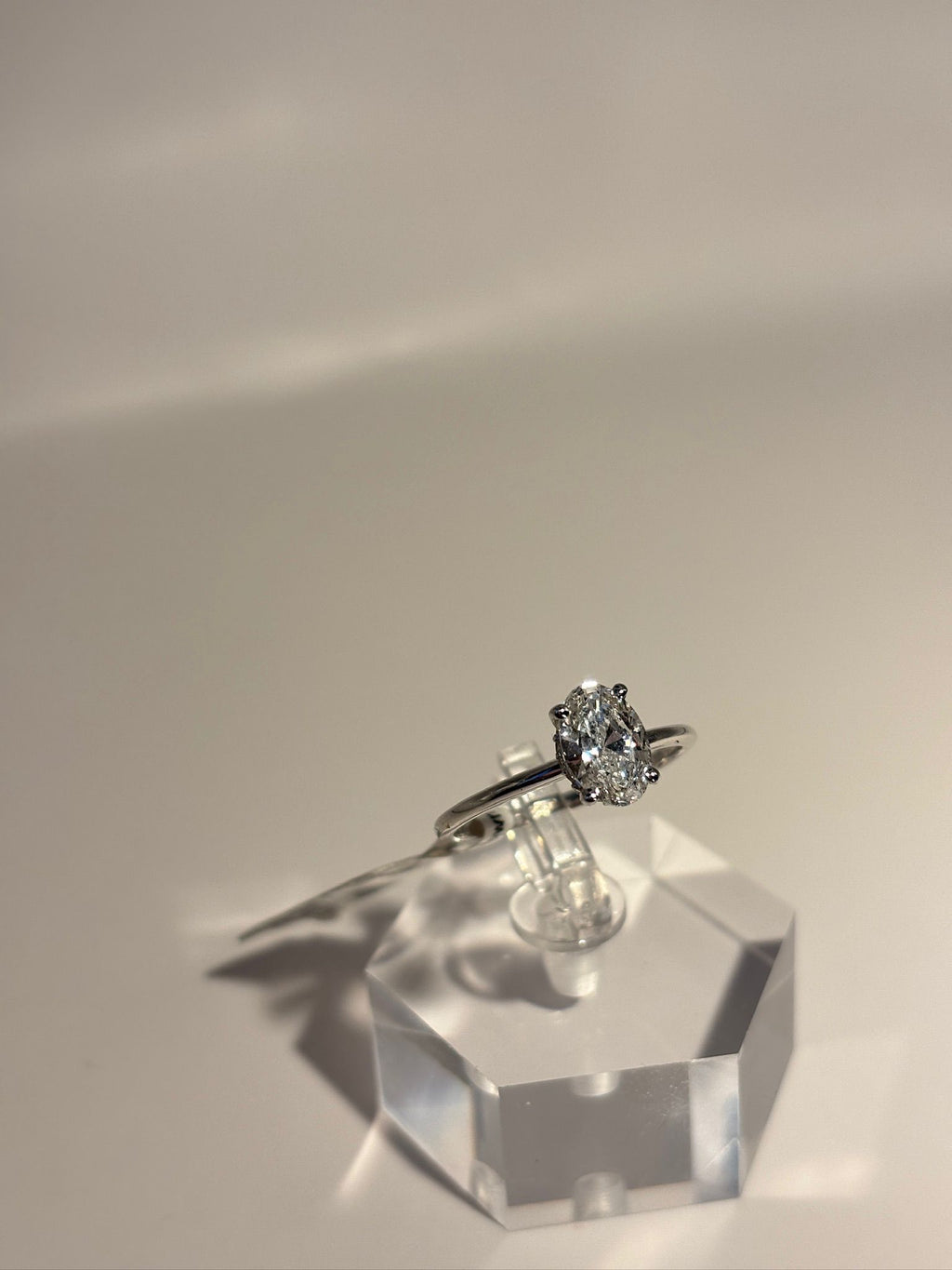 Klassieke Ovale Solitaire Ring